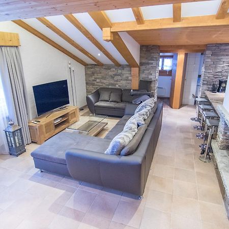 Sonnhuesli Dachwohnung Saas-Fee Buitenkant foto