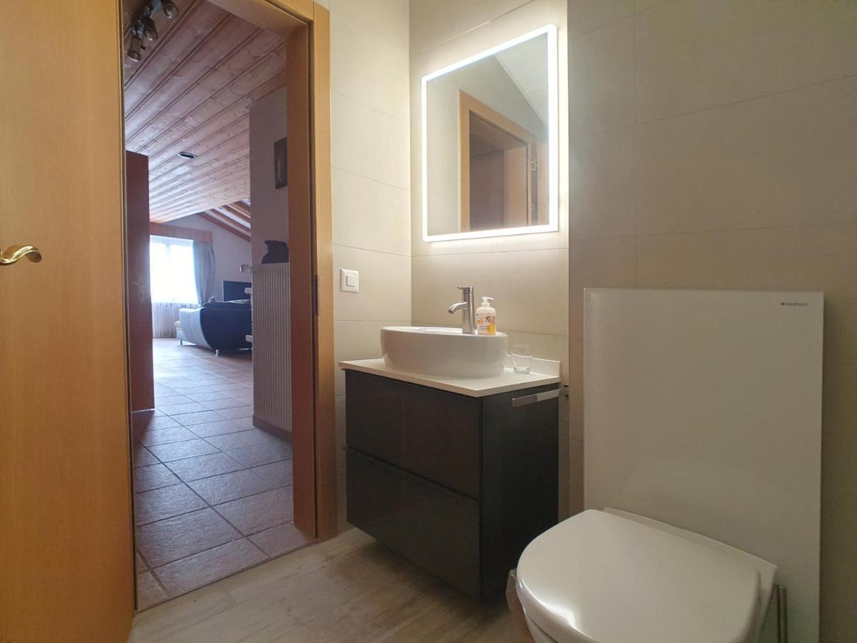 Sonnhuesli Dachwohnung Saas-Fee Buitenkant foto
