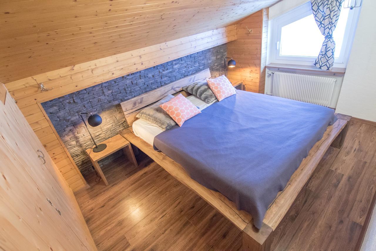 Sonnhuesli Dachwohnung Saas-Fee Buitenkant foto